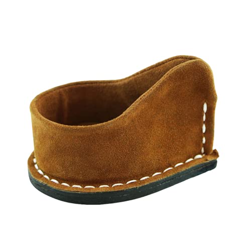 Hometu Genuine Leather Tobacco Pipe Stand - Durable Smoking Pipe Display Rack Holder - Best Gift for Grandfather, Father, Husband, Boyfriend