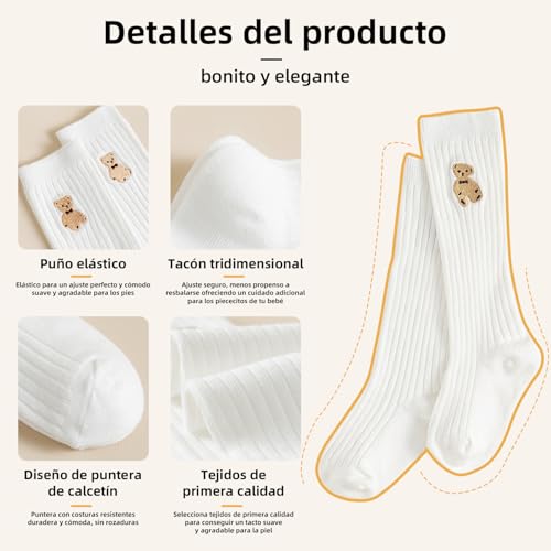 La Mejor Lista de Calcetines hasta la rodilla para Niña disponible en línea. 18 Imagen adicional