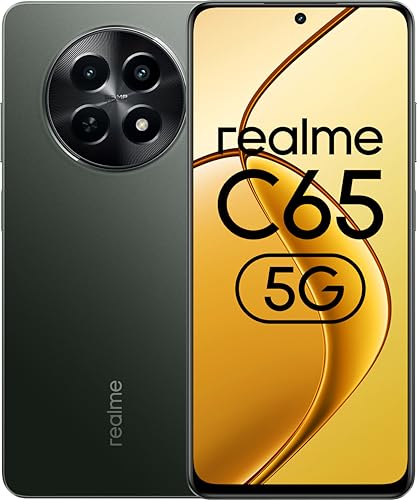 Image of realme C65 5G (Glowing Black, 8GB RAM, 128GB Storage)