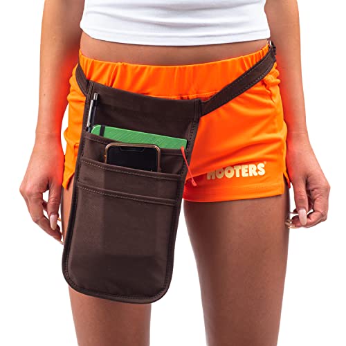 Costume Agent Hooters Girl Apron Halloween Costume Accessory Cosplay Brown