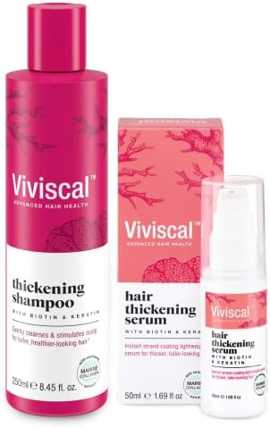 Viviscal Bundle: Hair Thickening Shampoo 250ml and Serum 50ml