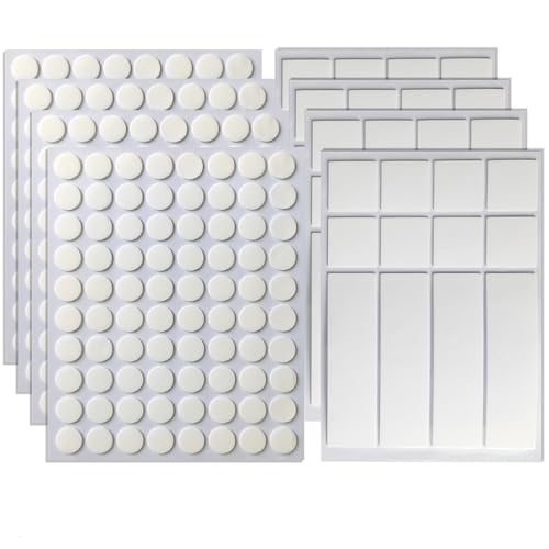 Urdar Brunnr Double Sided Tape for Picture Poster Decorations, Removable Strong Mounting Adhesive Dots for Balloon, Photo, Clear Museum Putty for Art Craft, Party Supplies, Multipurpose