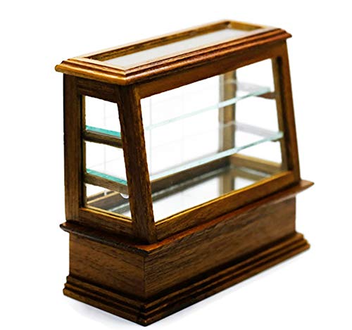 Wood Display Bakery Cake Cabinet Handcraft Dollhouse Miniatures Food Kitchen by Cool Price