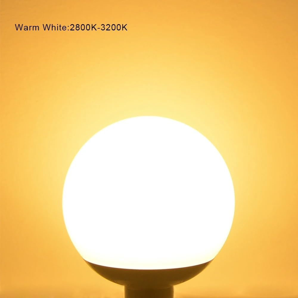 Lamps, Lot de 4 ampoules LED AC85-265V E27 5W/7W/9W/12W A60/A70/A80/A90 Décoration de Noël for la maison Lampe boule(Warm White,12W)