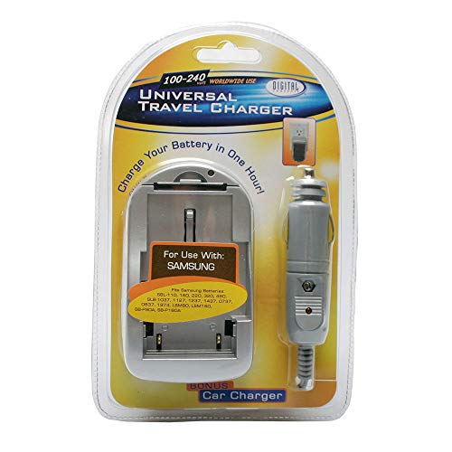 Carregador Universal de Bateria para Câmeras e Filmadoras Samsung, D-Concepts, Baterias