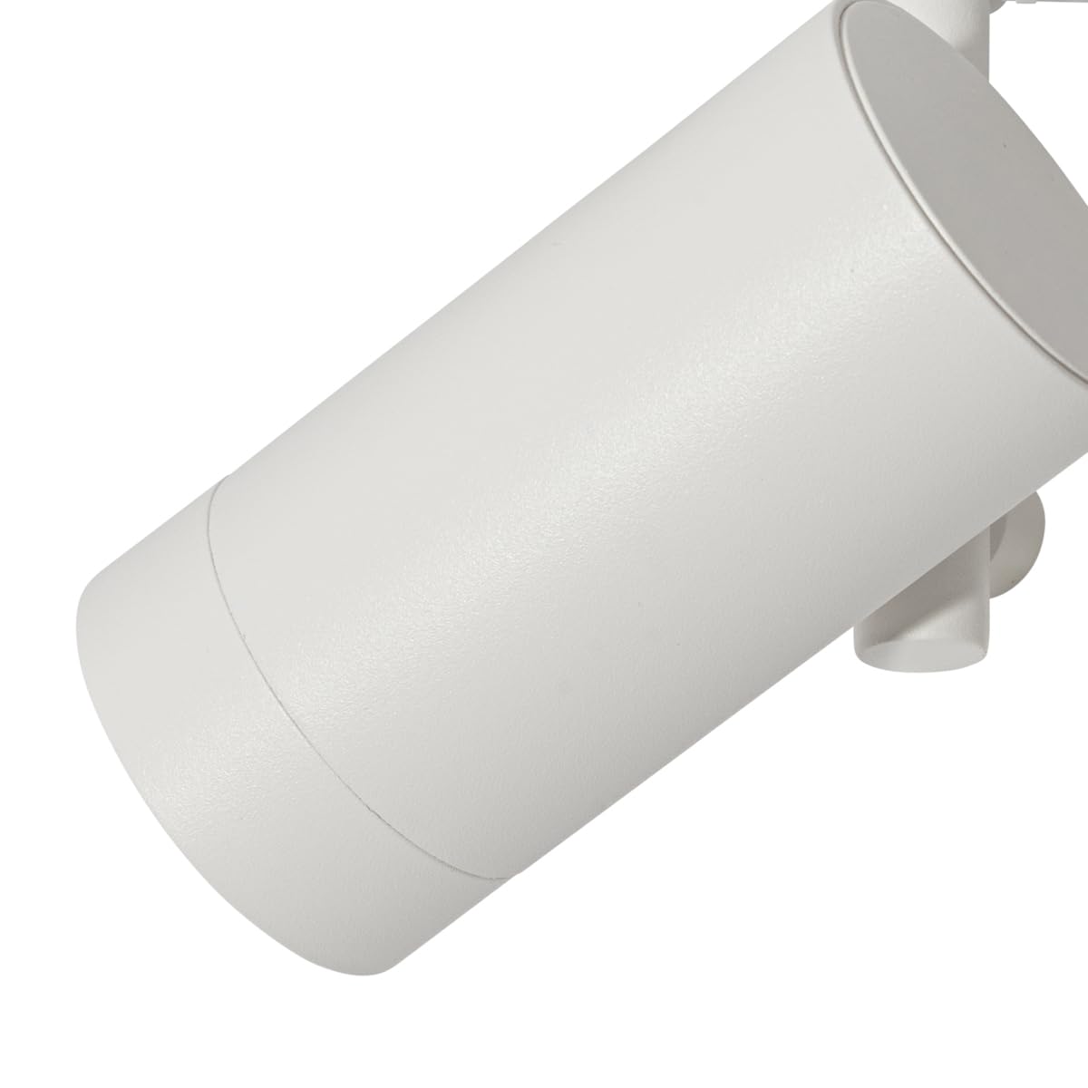 Qazqa Spot sur rail moderne monophasé blanc 2 - Jeana