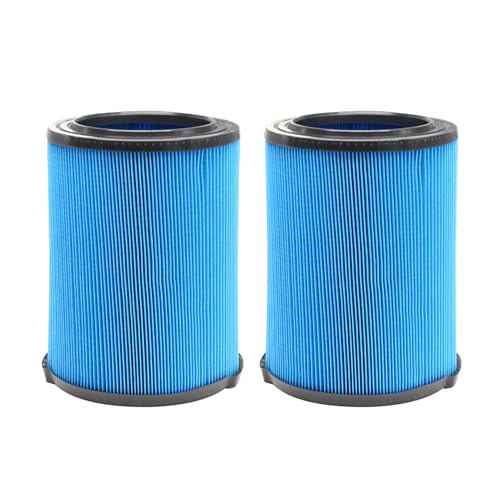 2 Pack VF5000 Replacement Filter for Ridgid for Shop Vac 6-20 Gallon Wet Dry Vacuums 3 Layer Pleated Vacuum Filter Fits for WD1450 WD0970 WD1270 WD06700 WD1680 RV2400A