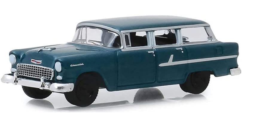 Modelo a escala 1:64 Chevy Two-Ten Townsman 1955 azul