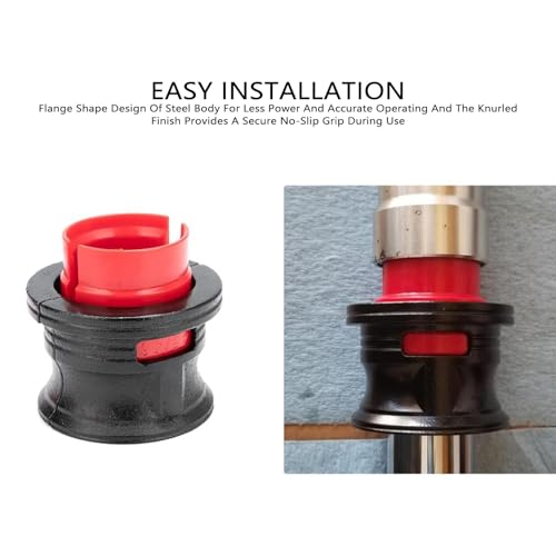 Image of Motorcycle Fork Seal Driver Tool Kit,6 Adapters Sizes (35 /36, 40 /41, 42 /43, 45 /46, 47 /48, 49 /50mm) Iron and Nylon Material, For Fork Seal Set,Motorcycle Fork Legs
