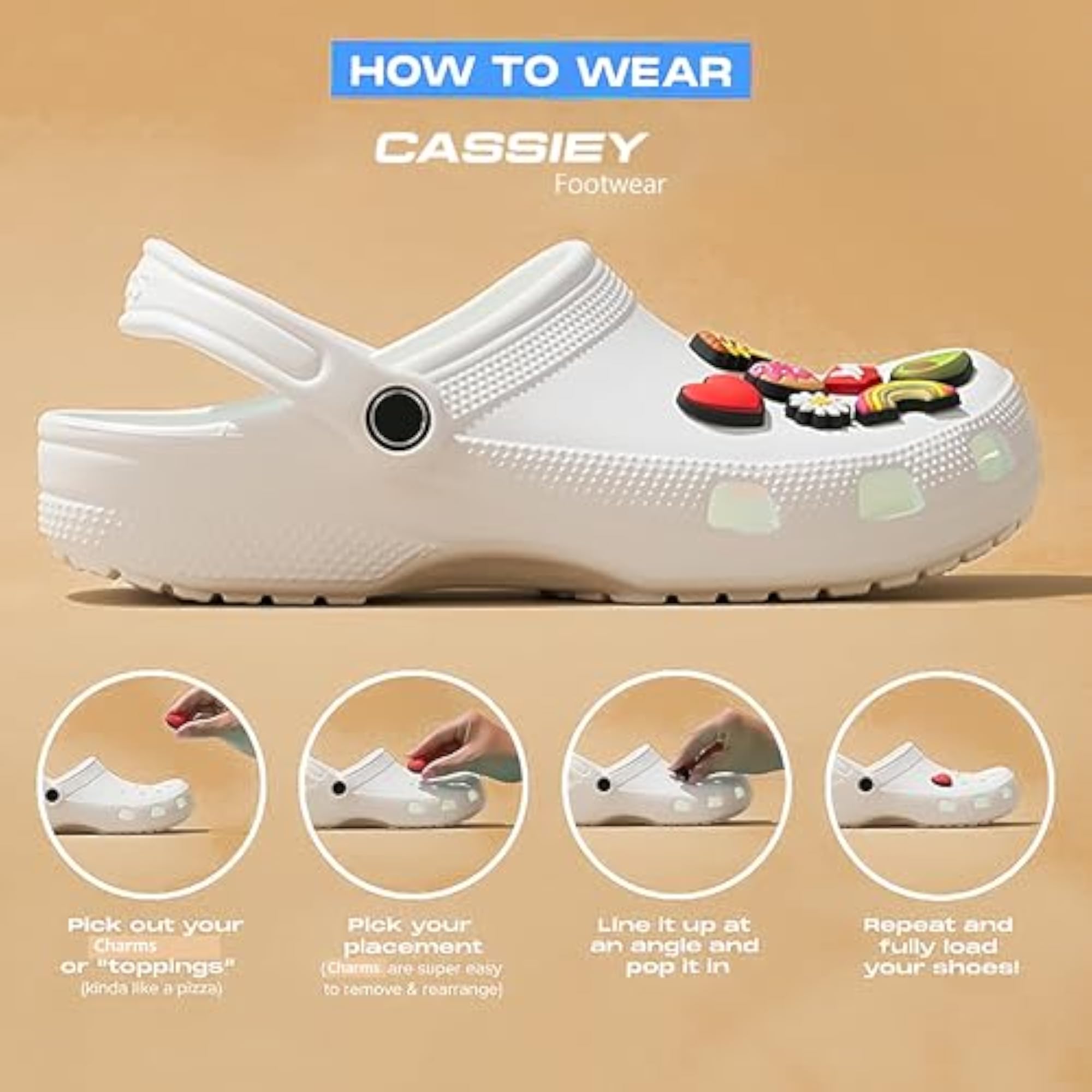 Shoe Charms Pack of Characters for Clogs Decoration