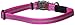 Rogz Reflective Nylon Cat Collar with Breakaway Clip and Removable Bell, fully adjustable to fit most breeds, Pink