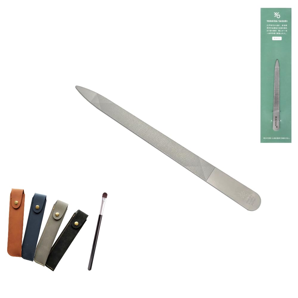 Yoshida Yasuri Nail File Stainless Steel Tsubame Sanjo Made in Japan