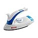 FERRO DA STIRO DA VIAGGIO 1000 WATT CON PIASTRA IN TEFLON STIRATURA A SECCO E A VAPORE