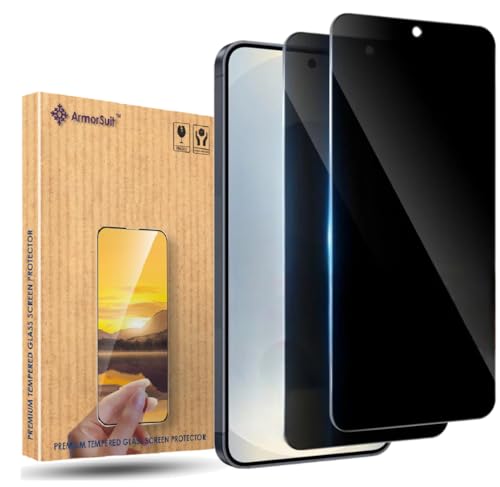 Image of ArmorSuit 2 Pack Anti-Spy Privacy Tempered Glass Screen Protector for Samsung Galaxy S26 Plus (5.4 Inch)