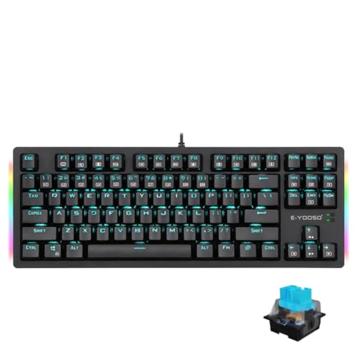 USB �L�����J�j�J���Q�[�~���O�L�[�{�[�h K620 �u���[���b�h�X�C�b�` ���m�N�� LED �o�b�N���C�g 87 �L�[ �p�\�R�� �m�[�g PC �Ή�(K620-WGO)