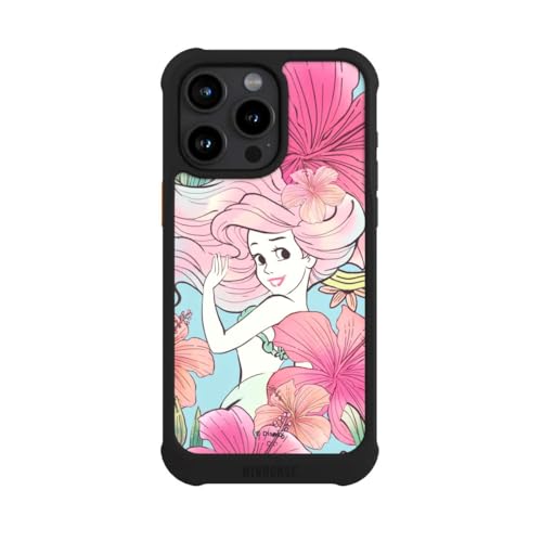 Coque iPhone 15 Pro Max antichoc NIVOmax noire Ariel Disney MagSafe