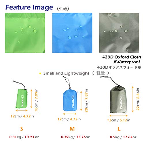 image for Azarxis Waterproof Camping Tent Tarp Hammock Rain Fly Footprint Ground