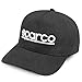 Produktbild Sparco Baseballkappe, Wildleder, Schwarz, Standard, Uni, Erwachsene, schwarz, Einheitsgröße