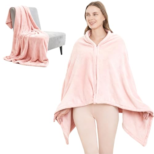 【Ultra soffice flanella & Facile manutenzione】Realizzato in flanella spessa di alta qualità per il massimo comfort nelle giornate fredde. Con bordi orlati e lavorazione senza pelucchi, delicato sulla pelle, lavabile in lavatrice e durevole senza sfilacciature. Ideale per pelli sensibili!