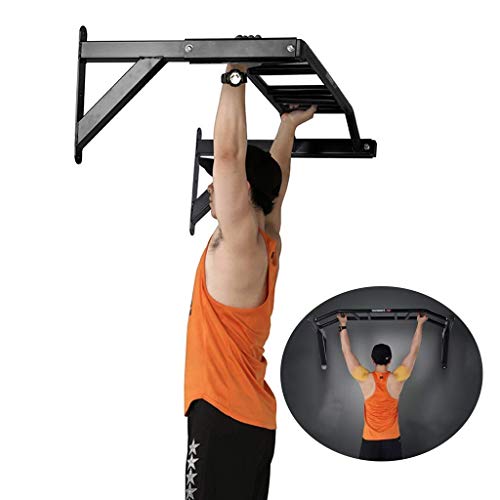 Klimmzugstangen Wand-Fitness-Horizontalstange, Klimmzüge, Last 300 kg, sichere und stabile Muskelkraftausrüstung, Stahl, 126 x 66 x 40 cm