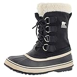 Sorel Sorel Winter Carnival Boots, Botas de Nieve para Mujer, Negro (Negro, Stone 011), 39 EU