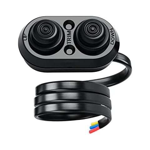 Trim Switch for Boat, Haoguo Tilt Trim Switch with IP67 Waterproof, Suitable for Fishing Boats Yachts Ships Cover