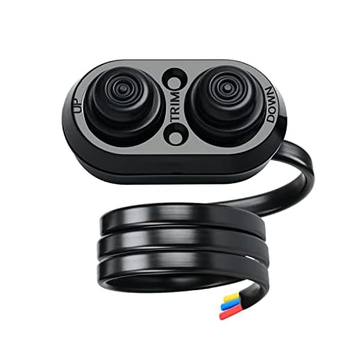 Trim Switch for Boat, Haoguo Tilt Trim Switch with IP67 Waterproof, Suitable for Fishing Boats Yachts Ships