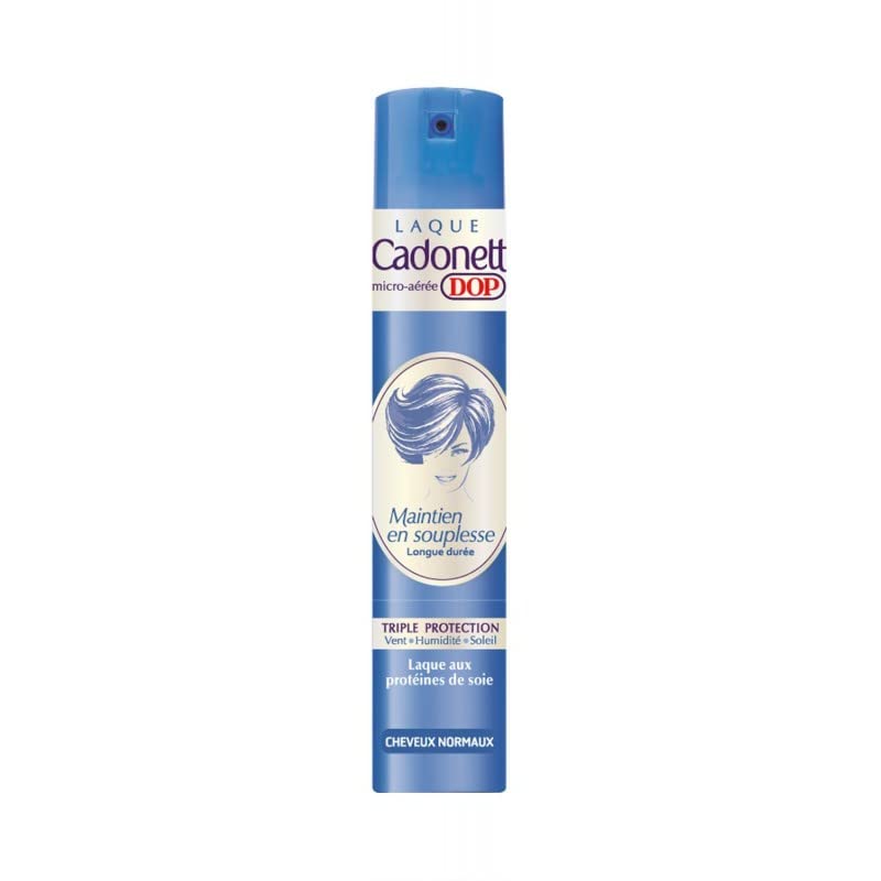 Laque Cheveux Normaux CADONETT fini les cheveux ternes avec ce spray fixation