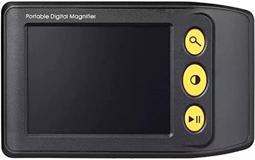 ANIUXIAOGE Portable Handheld 3.5 Inch Digital Video Magnifier Low Vision Electronic Reading Aid Magnifier for Students, The Elderly in Reading, 2x-25x Zoom