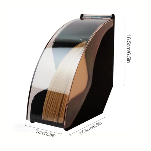 صندوق تخزين ورق ترشيح القهوة من جود تول، حامل فلتر قهوة مقاوم للغبار والرطوبة مع غطاء، منظم مطبخ