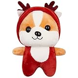Varios diseños: hay tres diseños diferentes, Shiba Inu vestido con un traje de caballo rosa, ciervo y dinosaurio, que es divertido y adorable. Si te gustan los animales y las muñecas, será tu mejor opción