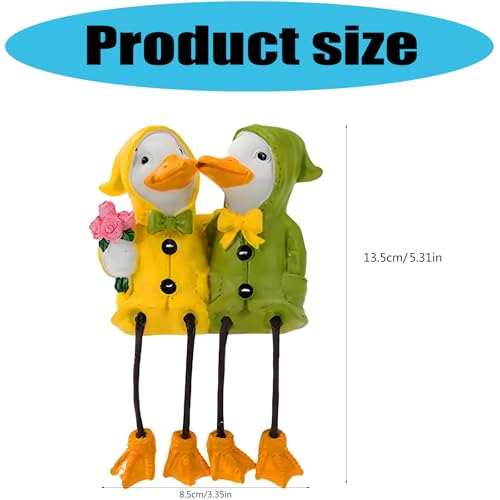 Canard en résine extérieur imperméable étagère table intérieur
