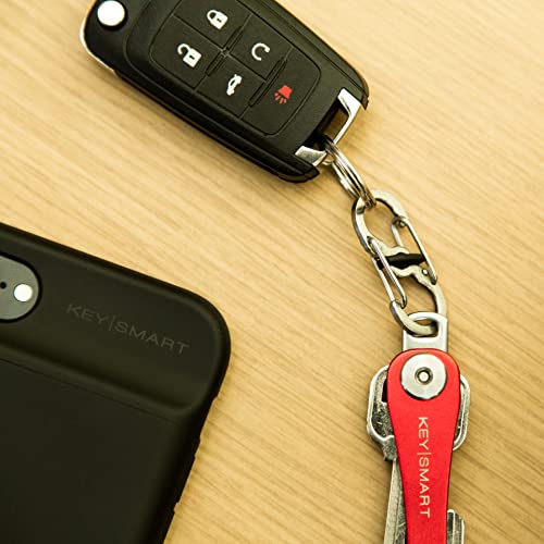 Image of KeySmart Key Carabiners - Quick Release Dual and Mini Carabiners, Stay Organized w /Carabiner Keychains, Never Lose Your Keys