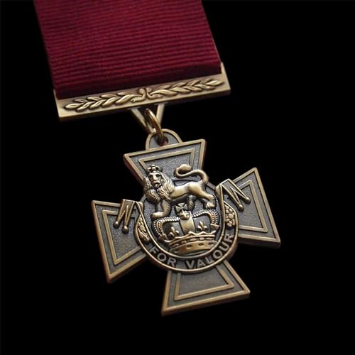 Trikoty Victoria Cross Medal Set 2x Award Highest British Military Medal for Conspicuous Bravery UK ARMY NAVY RAF Reproduction - Image 4