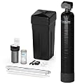 Aquasure 48,000 Grains Whole House Water Softener Bundle with Scale Inhibiting Pre-Filter and 12 GPM Ultraviolet UV Light Sterilizer | Destroys 99% of Bacteria, Virus & Softens Water (3-4 Bathrooms)