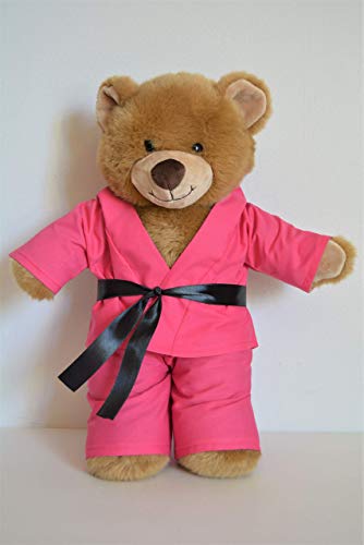 Handmade Doll Clothes Karate Uniform Assorted Colors Gi Judo TKD fit 15" Teddy Bear Build-a-Bear