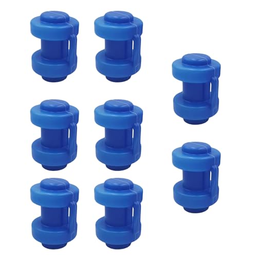 HUANGTNG Trampoline Enclosures Post Covers Trampoline Rod Net Post End Caps Trampoline Tube Covers End Caps for Trampoline Rod
