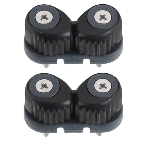 NUOBESTY 2pcs Nylon Rope Cleat with Easy Installation UV Resistant