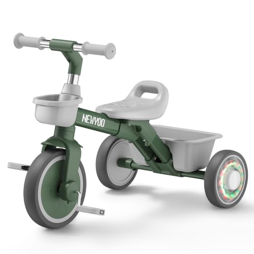 newyoo Tricycle for Toddlers 2-5, Kids Trike, Birthday Gift, TS901