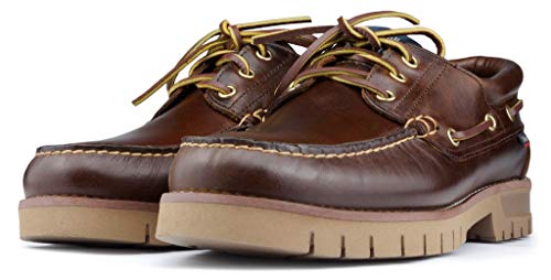 Chaussures nautiques Callaghan Freeport en cuir premium cousu main - 4