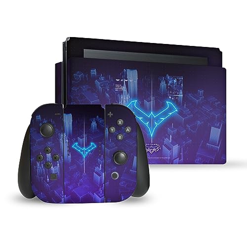 Autocollant Gotham Knights pour protéger la Switch des traces de doigts