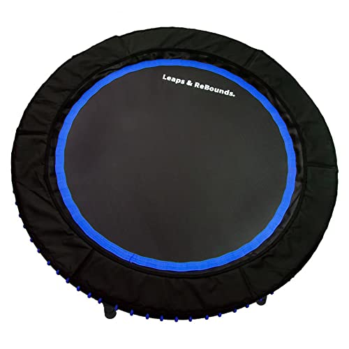 Leaps & ReBounds Fitness Rebounder Trampoline 40-Inch or 48-Inch