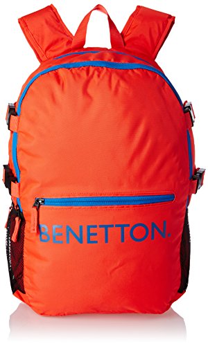 United Colors of Benetton 20 Ltrs Red Casual Backpack (16A6BAGT7002I)