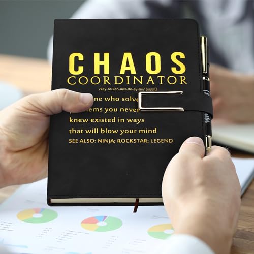 Carnet A5 et stylo Chaos Coordinator pour organiser le travail - 6
