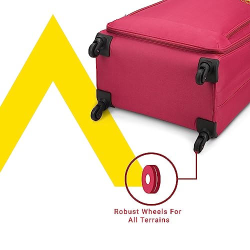Aristocrat-Oasis-Plus-Large-Size-Soft-Check-in-Luggage-79-cm-Spacious-Polyeste-Trolley-with-4-Wheels-and-Combination-Lock-Dazzling-Red-Unisex-5-Year-Warranty