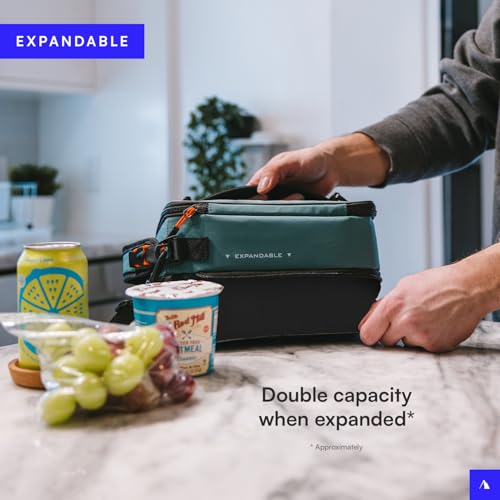 Titan by Arctic Zone Expandable Lunch Box with 2 Gel Ice Packs, Fridge Cold Insulated Cooler Bag with Leak Proof Lining for Men and Women, Jungle Hunt by Titan by Arctic Zone - Image 5