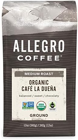 Allegro Coffee Organic Cafe La Duena Ground Coffee, 12 oz