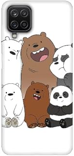 جراب موبايل سيليكون ال ايه مطبوع متوافق مع سامسونج A12 4G