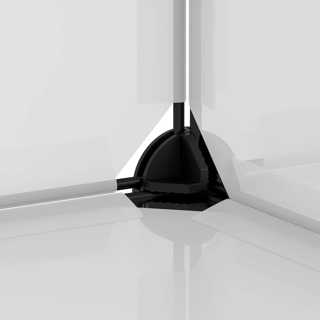 Jaula transparente para animales pequeños, 142 x 74 x 93 cm, polipropileno y acero, con plataforma y rampa, casa para roedores para conejos, cobayas, hámsters interiores y exteriores