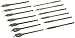 CRAFTSMAN 920919 13 Piece Spade Bit Set with Metal Storage Rack